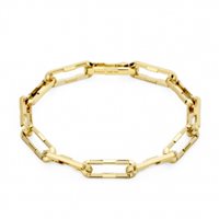 Bracciale Gucci Donna Link to love in Oro giallo YBA744753001017 - YBA744753001017